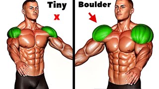 Build Boulder Shoulder With This Perfect Workout [upl. by Nileuqcaj494]