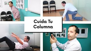 Dr Quiropráctico te explica cómo evitar lesiones de la columna vertebral [upl. by Colinson]