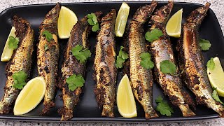 How to Cook Sardines in an Air Fryer detailed recipe  Healthy Fresh Sardines Recipe in an Air Fryer [upl. by Fawcette]