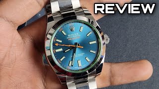 The Rolex Milgauss Z BlueWhat is Z Blue  Review [upl. by Myrtle]