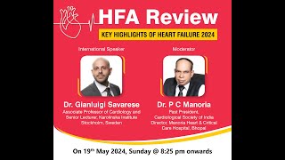 HFA Review  Key Highlights of Heart Failure 2024 [upl. by Castle]