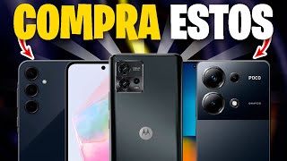 TOP 3 MEJORES TELÉFONOS DE GAMA MEDIA CALIDADPRECIO PARA COMPRAR ESTE 2024 [upl. by Atinev219]