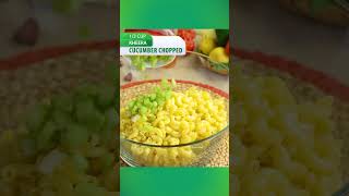 Restaurant Style Macaroni Salad 😋 shorts food foryou SooperChef [upl. by Romalda]