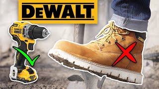 Never Trust a Fart or DeWalt Boots  CUT IN HALF [upl. by Castillo]