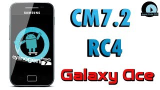 ROM CM72 RC4 para Galaxy Ace GTS5830MIC [upl. by Knah]