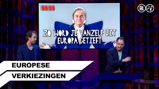 Simpel Liedje De Europese verkiezingen  Even Tot Hier  Seizoen 11 [upl. by Htebazil]