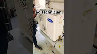 Ac installation work acinstallation ac airconditioner airconditioning viralvideo video song [upl. by Ravilob]