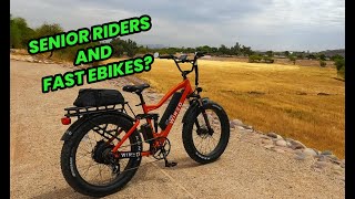 Should Seniors Avoid Riding Fast eBikes [upl. by Kcirrej]