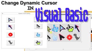 how to change mouse pointer in visual basic [upl. by Hasseman]