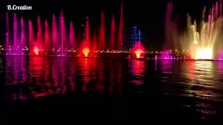 tip tip Barsa pani New year lighting show Dubai Edit BCreation [upl. by Atipul]