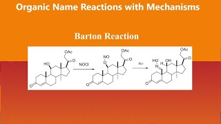 Barton reaction  Oxime Synthesis  Photolysis of alkyl nitrite  alcohol conversion into oxime [upl. by Ial]