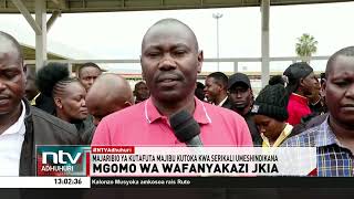 Wafanyikazi wa JKIA waapa kuanza rasmi mgomo wao kutokana na usimamizi wa uwanja huo [upl. by Arehahs]