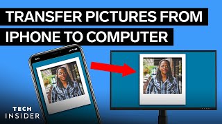 How To Transfer Pictures From iPhone To Computer [upl. by Aicatsal]