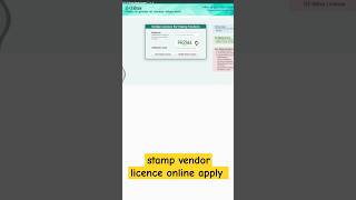 Licence online apply2024 How To vendor licence online licence online kaise karen lichess shorts [upl. by Acirem]