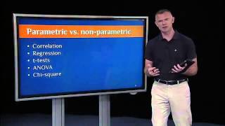 23 1 Parametric vs non parametric statistics 10 22 [upl. by Harrat]