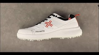 Payntr Bodyline 263 AllRounder Cricket Shoes  Steel Spikes [upl. by Aremmat]