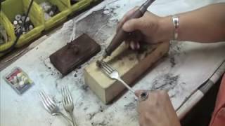 Making Fork Bracelets Review  How To Make Amazingly Unique Fork Jewelry [upl. by Wichern]