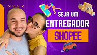 COMO SER UM ENTREGADOR DA SHOPEE  Passo a passo do cadastro para trabalhar nas entregas da Shopee [upl. by Nylaehs]