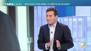 Open Arms Gregorio De Falco supertestimone contro Matteo Salvini quotUnaberrazione il decreto [upl. by Nessaj]