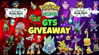 Pokemon HOME GTS Giveaway amp Direct Trades quotLets Gooo 🧨💥🧨💥 [upl. by Dionne]