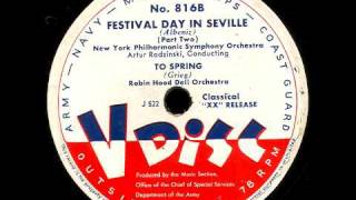 VDisc 816 B NYPS Orchestra Arthur Rodzinski [upl. by Idelle]