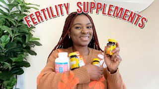 10 FERTILITY SUPPLEMENTS To Boost Fertility amp Increase Chance To Conceive All The Supplemnts I Took [upl. by Charla]