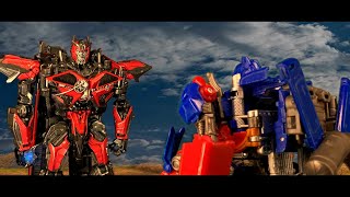 Transformers Dark of the Moon Primes in Africa  Stop Motion [upl. by Eggett661]