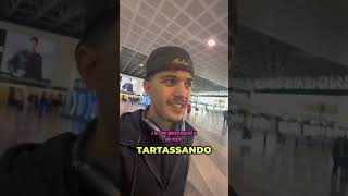 VALERIO MAZZEI SALUTA LA SUA FIDANZATA E PARTE PER NEW YORK DA SOLOtiktok perte webboh neiperte [upl. by Azrim425]