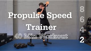 ProPulse® Speed Trainers  Workout  40min  StrengthPower  Squats amp Presses [upl. by Asilahs597]