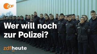 Unterwegs mit Polizeianwärtern Warum sinkt das Interesse an der PolizeiAusbildung [upl. by Roseanna]