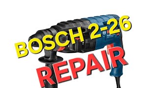 repair bosch gbh 2 26 dre hammer drill [upl. by Hasin152]