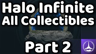 Halo Infinite  All Collectibles Part 2 Lockdown  Guide [upl. by Aronal]