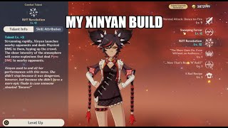 My Xinyan build  Genshin Impact [upl. by Trainor]