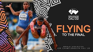 Liñares amp other favourites fly to long jump final  World Athletics U20 Championships Cali 2022 [upl. by Lithea]