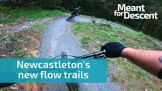 Newcastletons new MTB flow trails Hidden Valley and Swarf Hill Riding the red grade route [upl. by Florie]