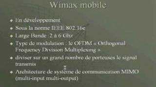 presentation Wimax [upl. by Ham475]