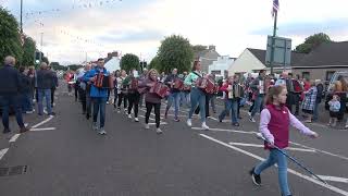 Massed Accordion Band  Tobermore 11th Night Parade 2024 [upl. by Tilden]