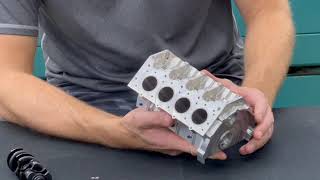 14 Scale KPL 632 V8 Model Engine  Block Detail [upl. by Nivi]