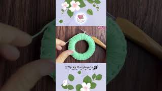 Easy Crochet Scrunchies  Crochet Tutorial [upl. by Pendleton285]