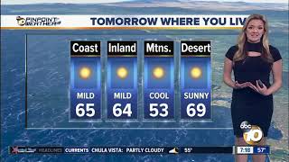 10News Pinpoint Weather with Jennifer Delacruz [upl. by Kevyn]