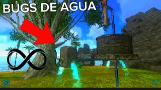 BUGS ¿ Como tener agua infinita en ARK MOBILE [upl. by Mabelle737]