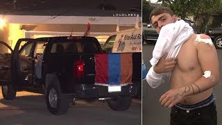 Man shot at while driving truck with Armenian flags  ABC7 [upl. by Brandon]