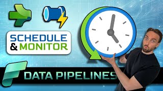 Scheduling amp Monitoring Data Pipelines Microsoft Fabric Guide [upl. by Eednus]