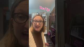 Musical theatre tip for switching to a pop style vocalcoach vocaltraining voiceteacher [upl. by Neicul360]