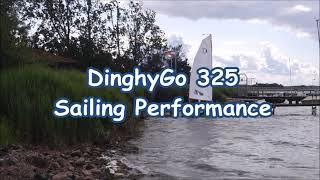 DinghyGo 325 Sailing Performance [upl. by Delanty699]