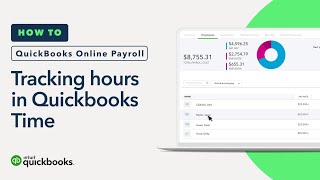 How to track hours w QuickBooks Time in QuickBooks Online Payroll [upl. by Chrysler]