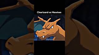 Red Mega Charizard vs Mewtwo shortfeed pokémon ytshorts viralshorts [upl. by Ynohtnacram626]