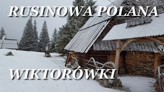 Rusinowa Polana i Wiktorówki  12012018r [upl. by Clim971]