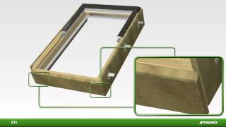 FAKRO roof windows  XTI insulation band [upl. by Uzia]