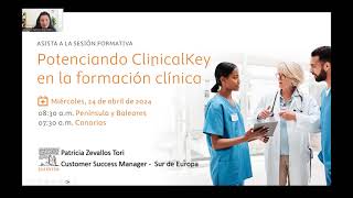 Potenciando ClinicalKey en la Formación Clínica [upl. by Seligmann]